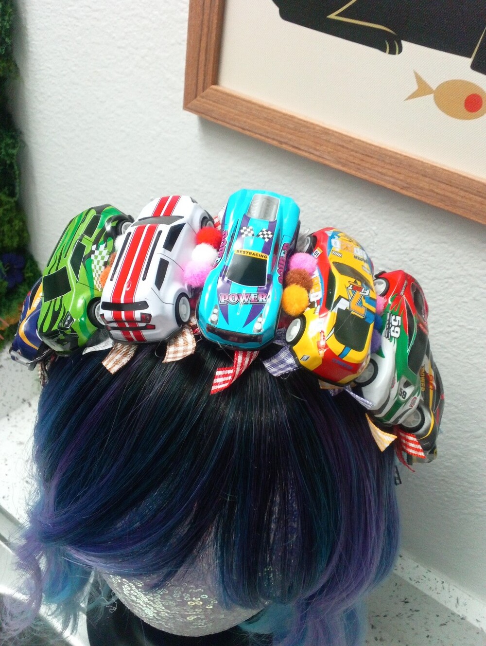 Toy Car Crown Headband